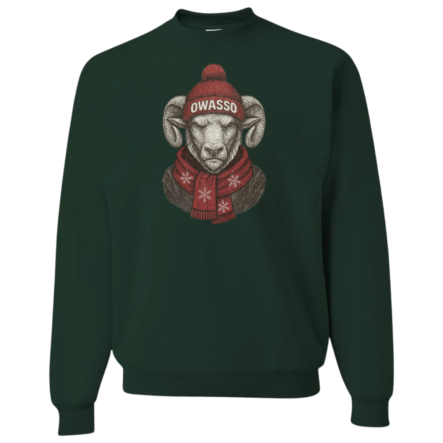 O7GC Ram Scarf Dark Green