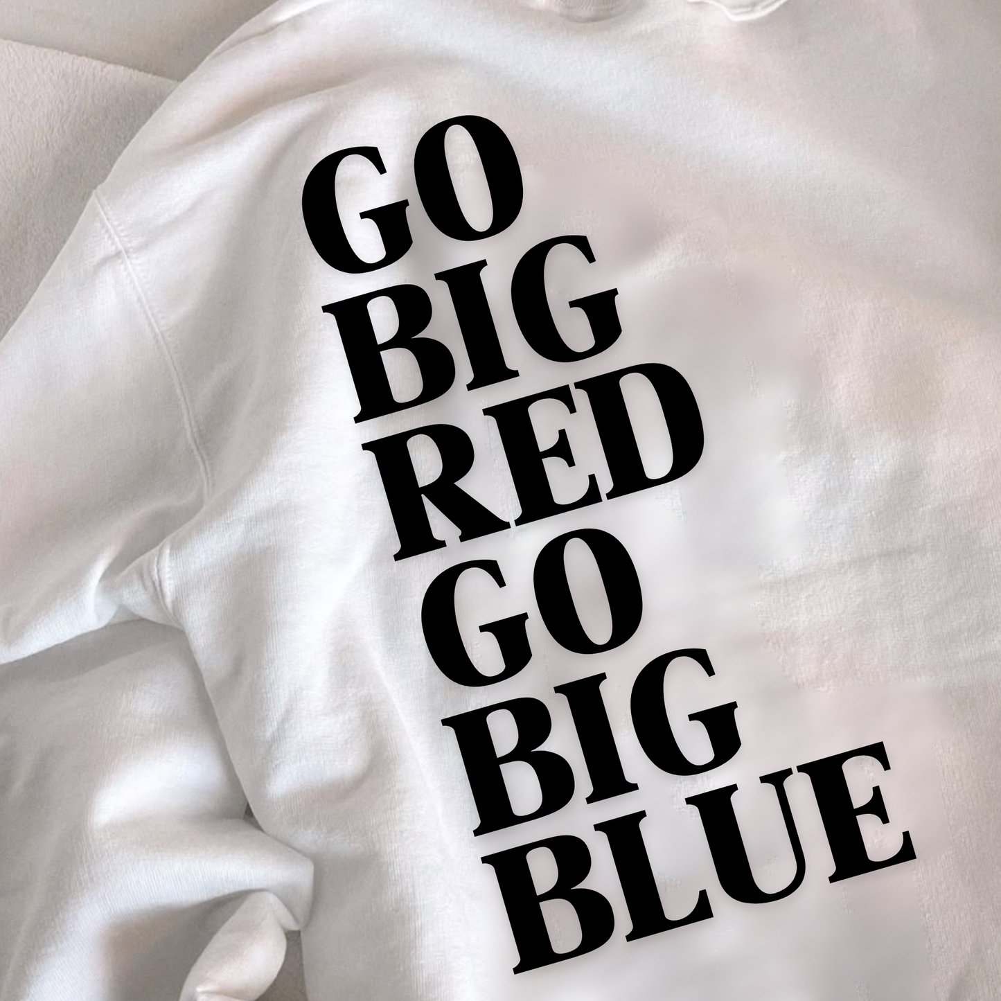 GO BIG RED GO BIG BLUE