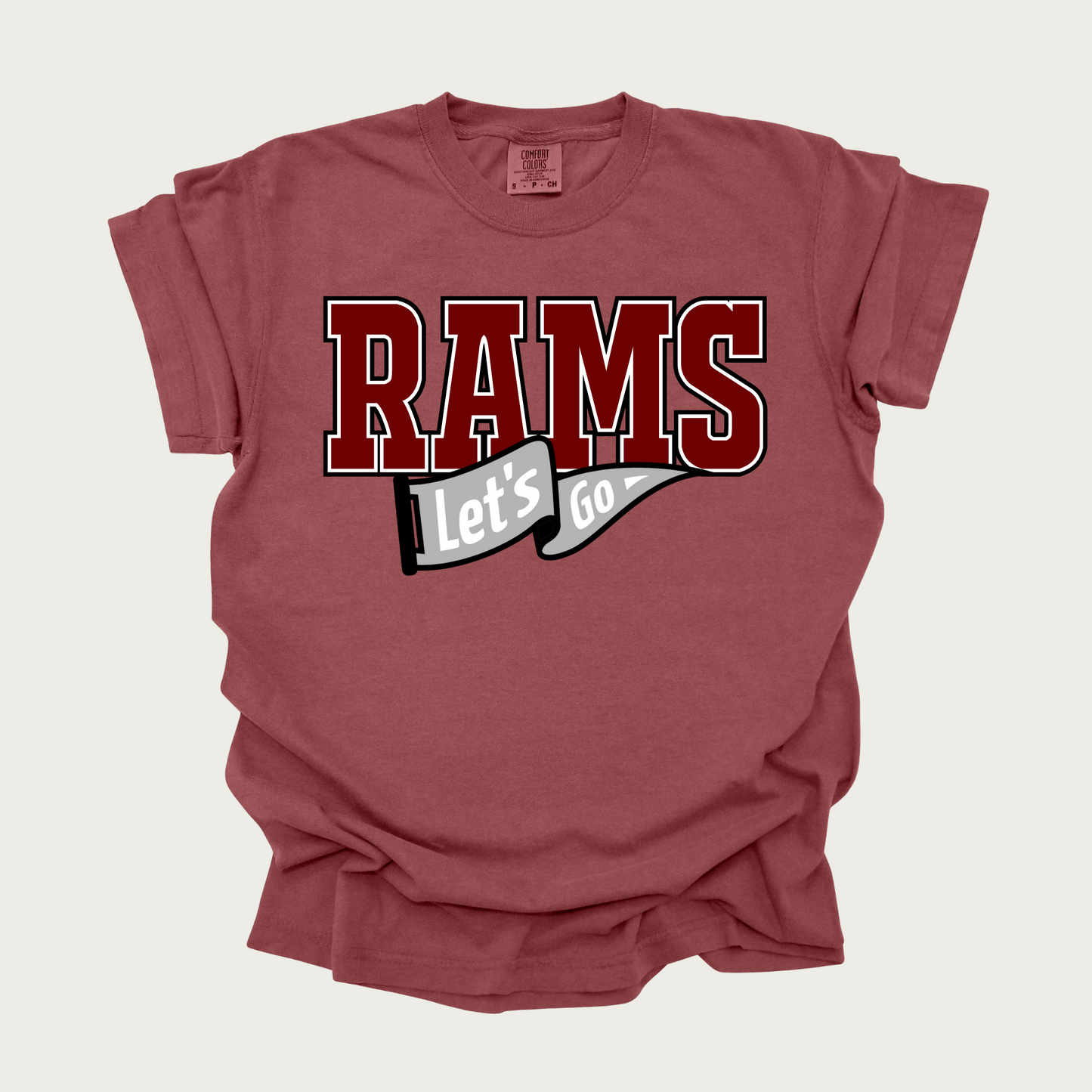 Rams Let's Go Crimson