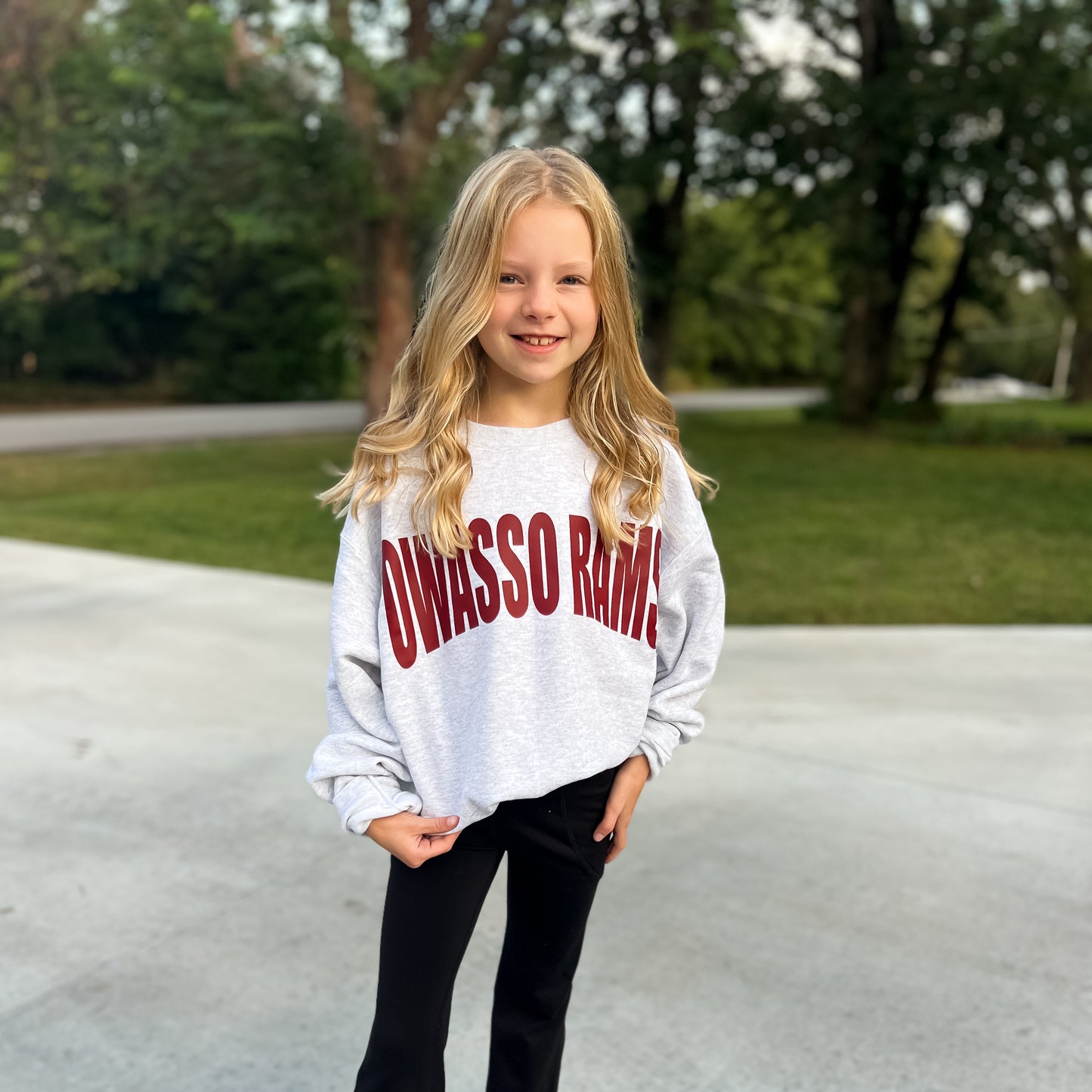 Owasso Rams Ash Gray
