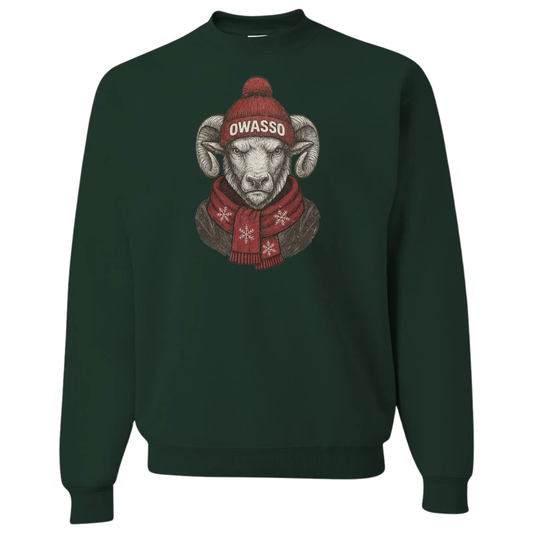 O7GC Ram Scarf Dark Green