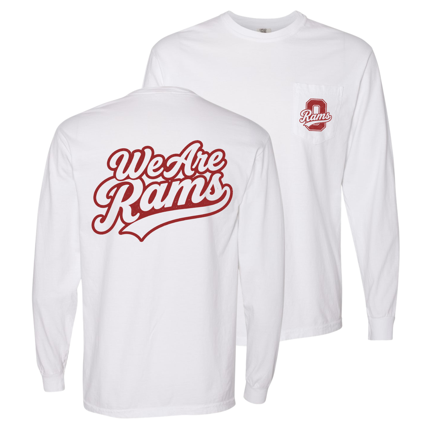 We Are Rams Pocket Tee
