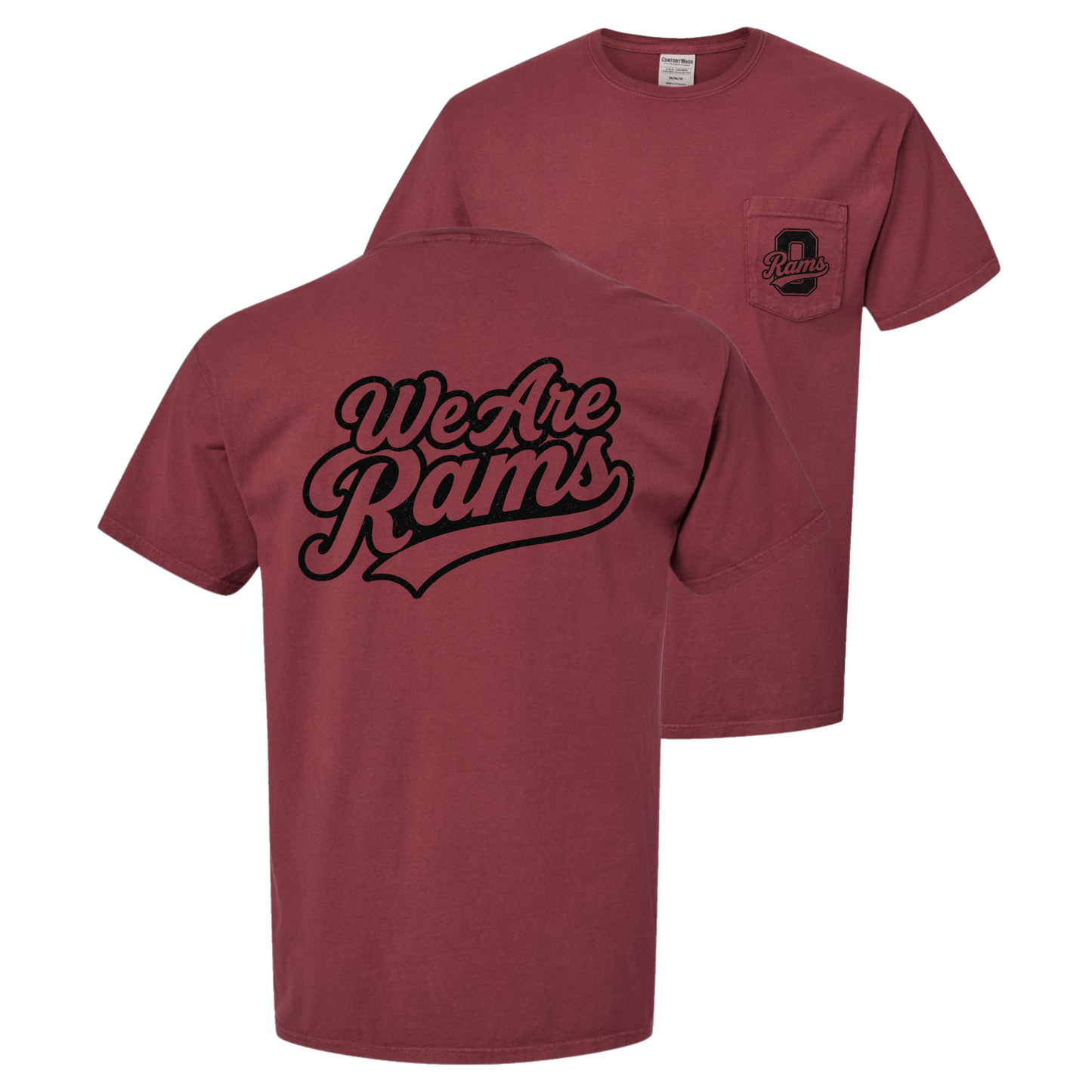 We Are Rams Pocket Tee