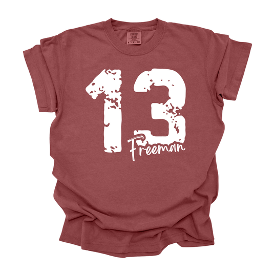 Sports Number Custom
