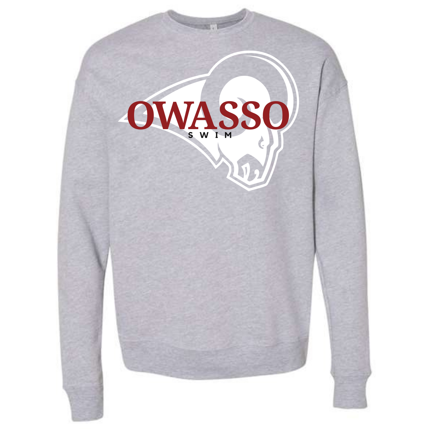 Owasso Ram Logo Gray