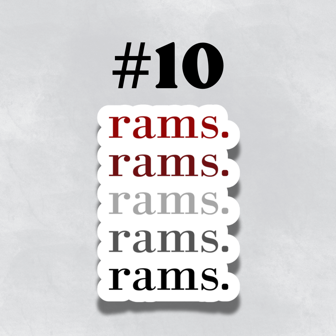 Ram Stickers