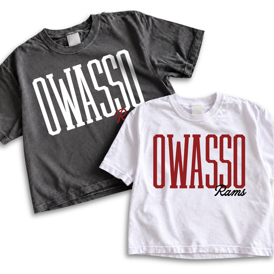 Owasso Rams Boxy Tee