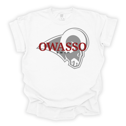 Ram Logo Owasso Swim